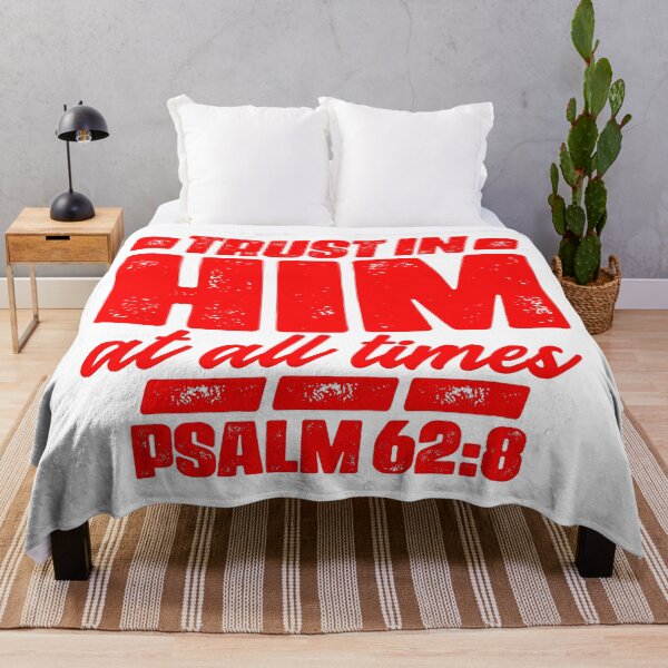 Item preview, Psalm 62:8 Trust In Him At All Times designed and sold by plushism.
