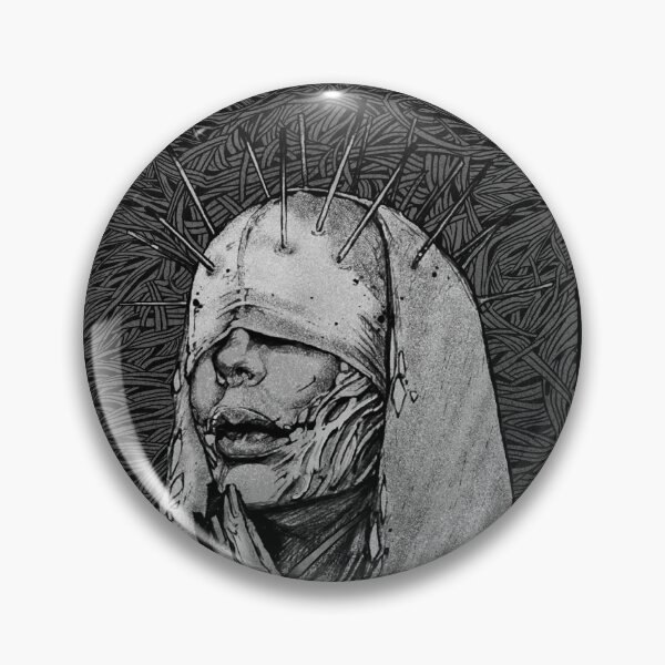 Item preview, Grey Blind Devotion – Dark Religious Surreal Art designed and sold by SimplifyCD.