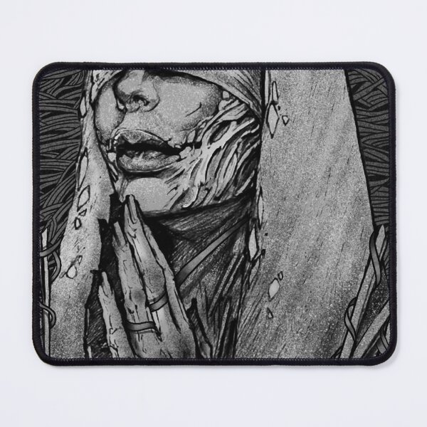 Item preview, Grey Blind Devotion – Dark Religious Surreal Art designed and sold by SimplifyCD.
