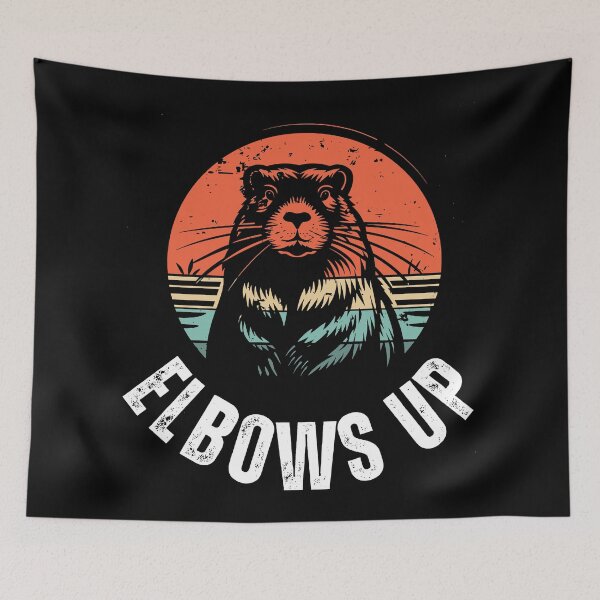 Item preview, Elbows Sunset Retro designed and sold by Codychuter.