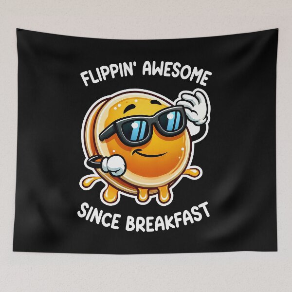 Item preview, Flippin' Awesome Since Breakfast | Funny Pancake Lover designed and sold by Designer-Girl.