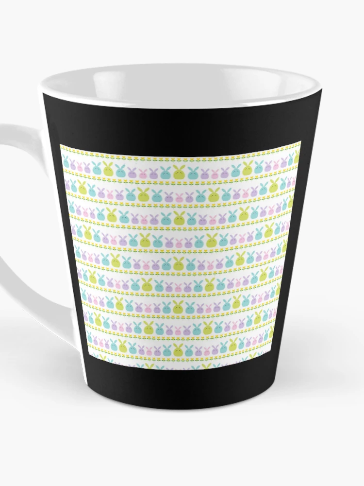 Thumbnail 3 of 4, Coffee Mug, Multicolor Rabbits Easter Pattern designed and sold by FestivityFinds.