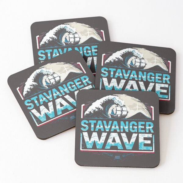 Item preview, STAVANGER WAVE  Premium Cool Trendy Best Gift designed and sold by Imaginarium of Chaos falcon88 .