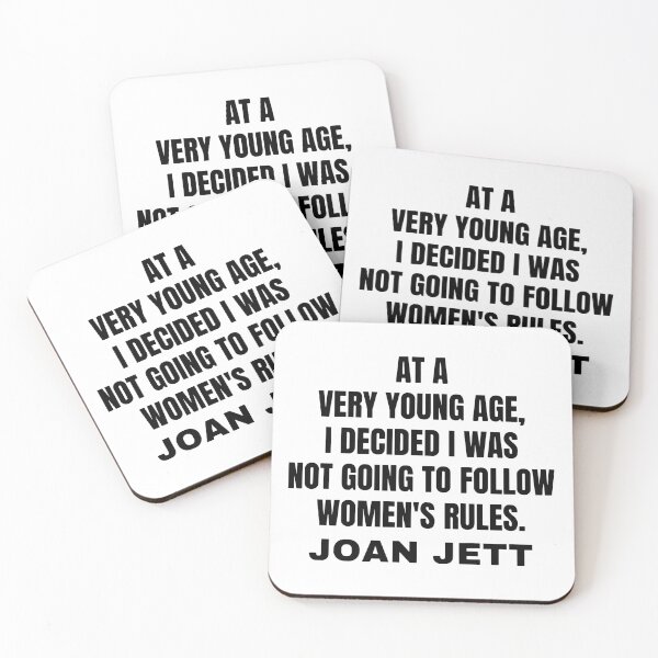 Item preview, Joan Jett Quotes Ladies designed and sold by Marcusbelbin.