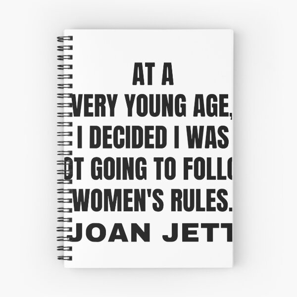 Item preview, Joan Jett Quotes Ladies designed and sold by Marcusbelbin.