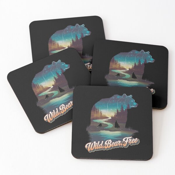 Item preview, Wild Bear Free designed and sold by The magic  Yellow bus.