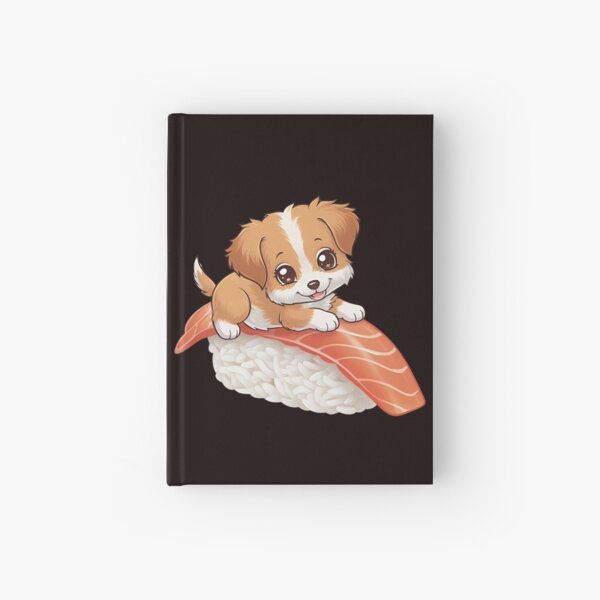 Vista previa del artículo con la obra «Adorable cachorro de sushi», diseñado y vendido por GrafiShop.