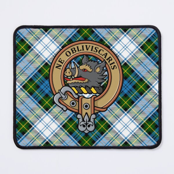 Item preview, Campbell Crest over Dress Tartan designed and sold by sifis.