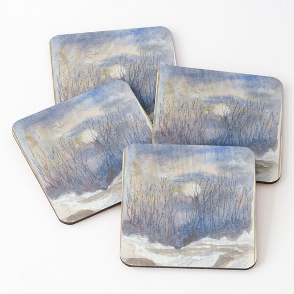Item preview, Moonlight on the Snow. designed and sold by lynfishwick.