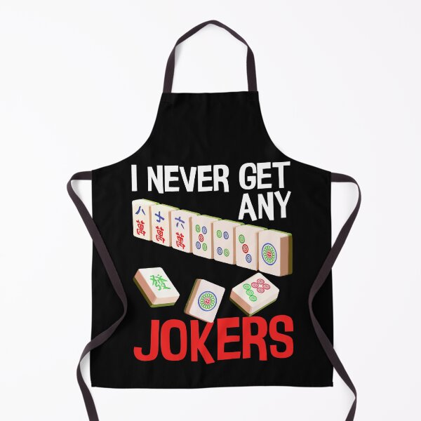 Item preview, I Never Get Any Jokers Mahjong Player Gambling Casino Deck designed and sold by Dressed For  Duty.