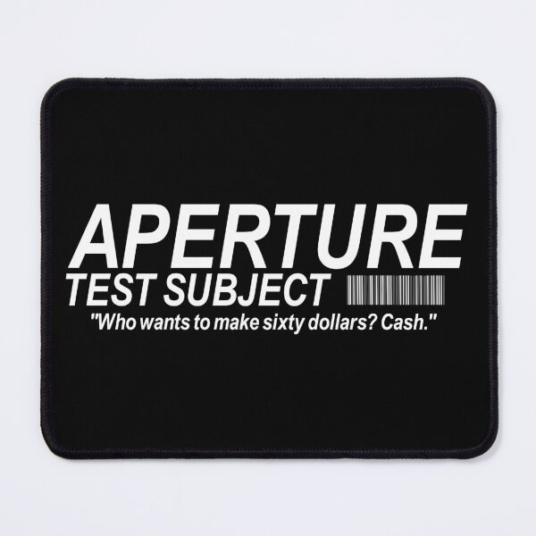 Item preview, Aperture Test Subject designed and sold by Crossroads-Art.
