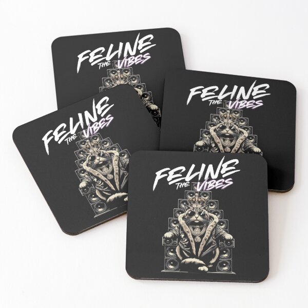Item preview, Feline The Vibes designed and sold by The magic  Yellow bus.