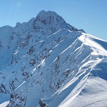 Artwork thumbnail, Winter Ascent to Świnica – Tatra Mountains Panorama by SimonSW