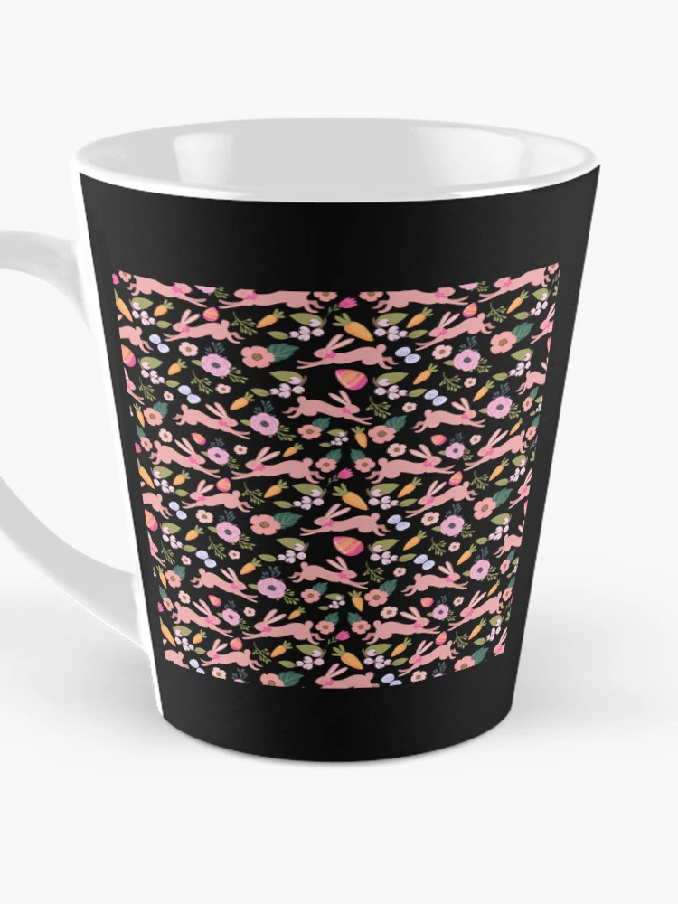 Thumbnail 3 of 4, Coffee Mug, Hopping Rabbit Easter Pattern  designed and sold by FestivityFinds.