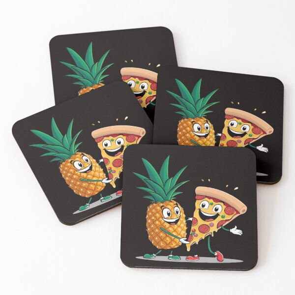 Item preview, Friendly Pineapple and Pizza designed and sold by GrafiShop.