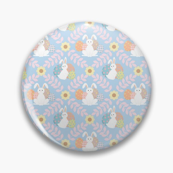 Item preview, Cute Bunnies Easter Eggs Easter Pattern  designed and sold by FestivityFinds.