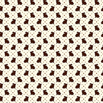 Artwork thumbnail, Mesmerizing Rabbit Easter Pattern  by FestivityFinds