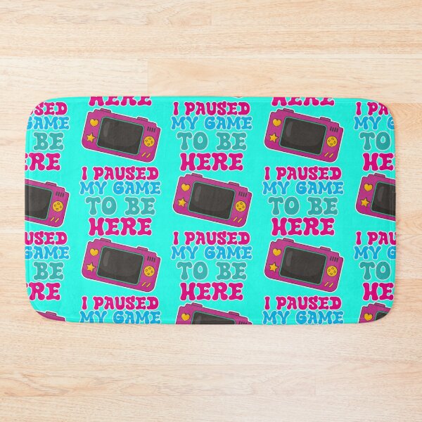 Item preview, I paused my game to be here, cool nerd saying designed and sold by Mauswohn.