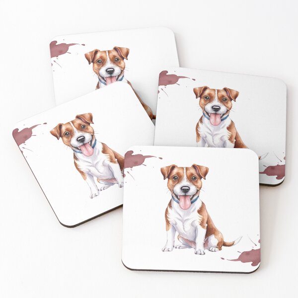 Item preview, Jack Russell Terrier Watercolor Illustration designed and sold by StormArte.