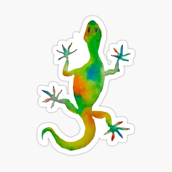 Item preview, Green gecko designed and sold by primmiemaii.