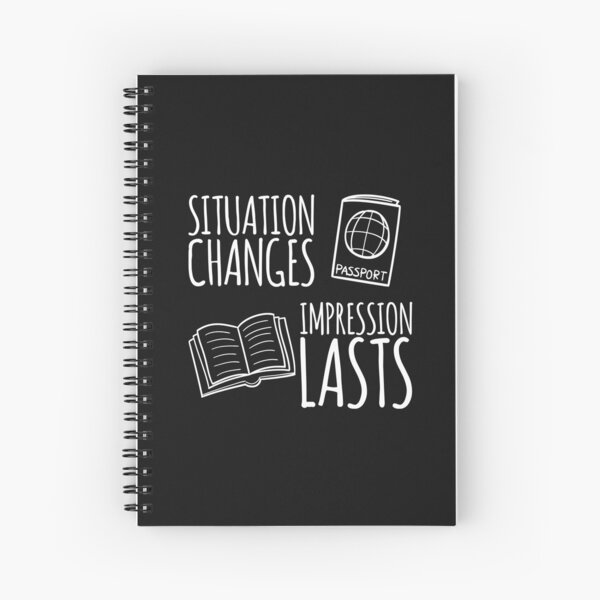 Item preview, Situation Changes, Impression Lasts — Character Leaves a Mark designed and sold by ipot.