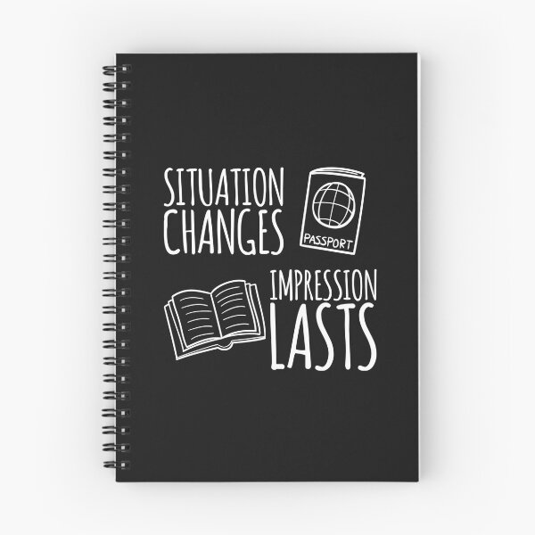 Item preview, Situation Changes, Impression Lasts — Character Leaves a Mark designed and sold by ipot.