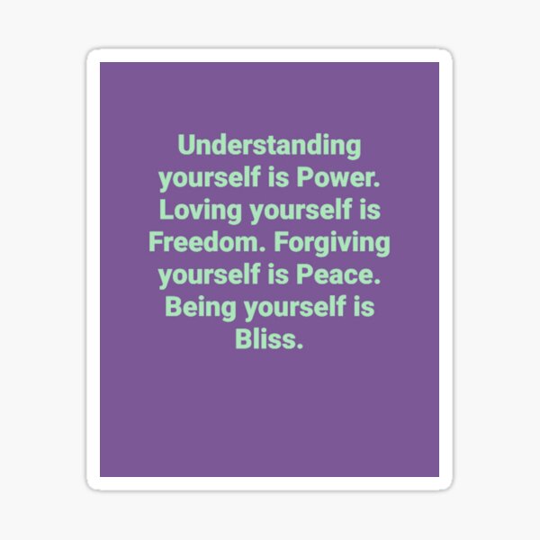 Item preview, Understanding yourself  designed and sold by Every Knee.