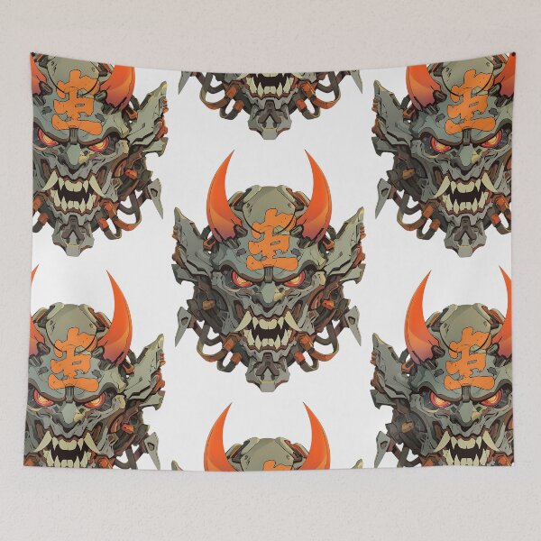 Item preview, Future Cyber Oni Demon designed and sold by bapupa.