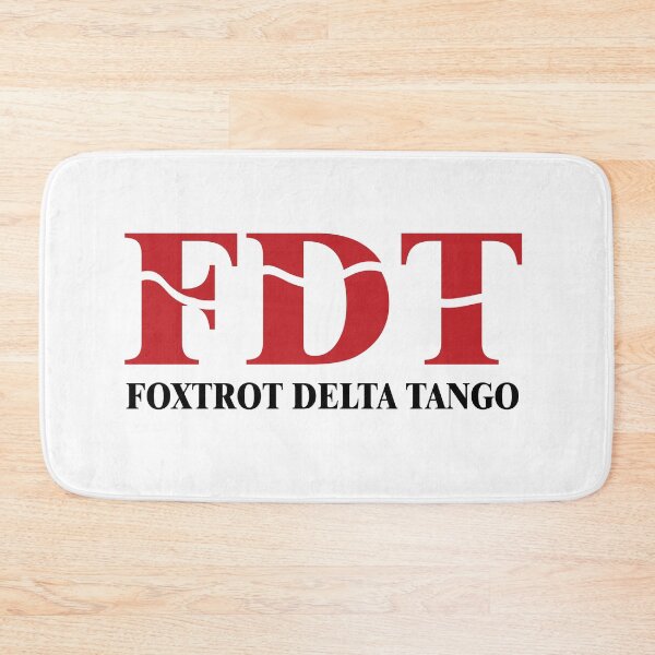 Item preview, Foxtrot Delta Tango - T-shirt Print designed and sold by dixitchaudhari.