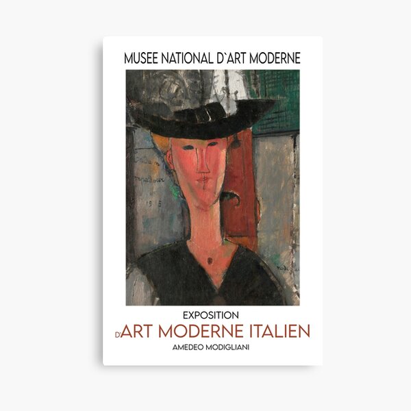 Item preview, Amedeo Modigliani exhibition poster designed and sold by paulrommer.