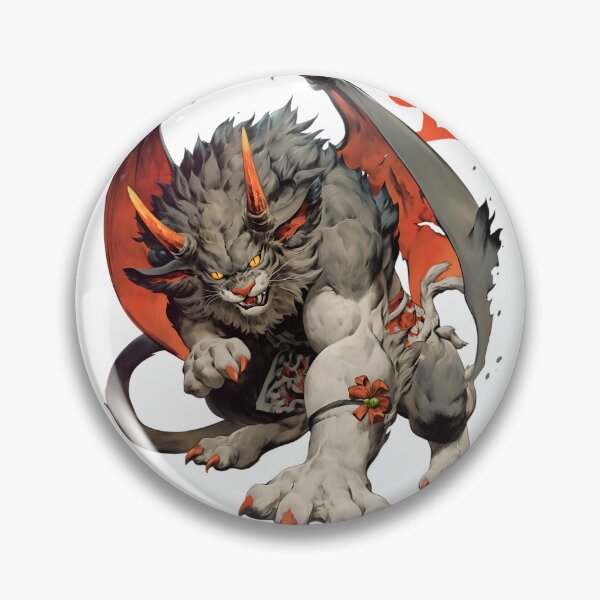 Item preview, Beastly Demon Cat designed and sold by bapupa.