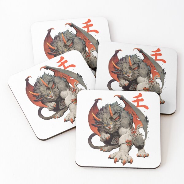 Item preview, Beastly Demon Cat designed and sold by bapupa.
