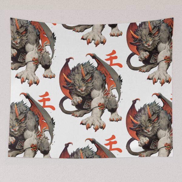 Item preview, Beastly Demon Cat designed and sold by bapupa.