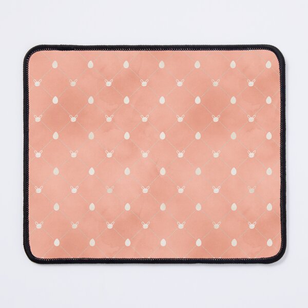 Item preview, Rabbit and Easter Eggs on Pink Background Easter Pattern  designed and sold by FestivityFinds.