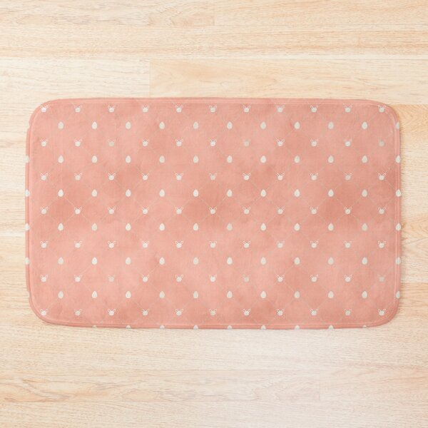 Item preview, Rabbit and Easter Eggs on Pink Background Easter Pattern  designed and sold by FestivityFinds.