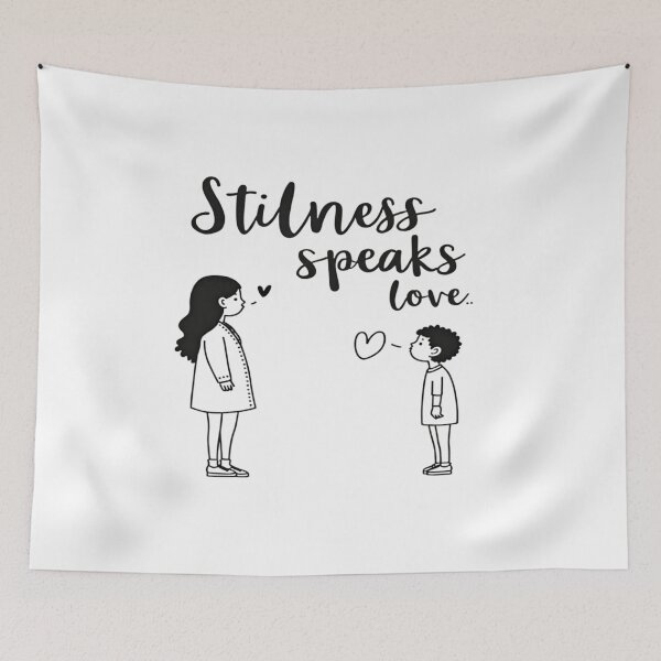 Item preview, Stillness Speaks Love – A Timeless and Silent Bond designed and sold by Irene Catchmind.