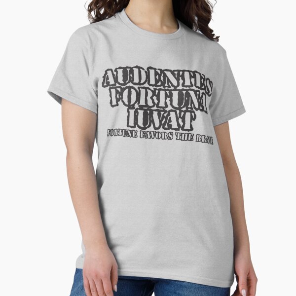 Vista previa del artículo con la obra «Camiseta militar Audentes Fortuna Iuvat», diseñado y vendido por S0GNulL.