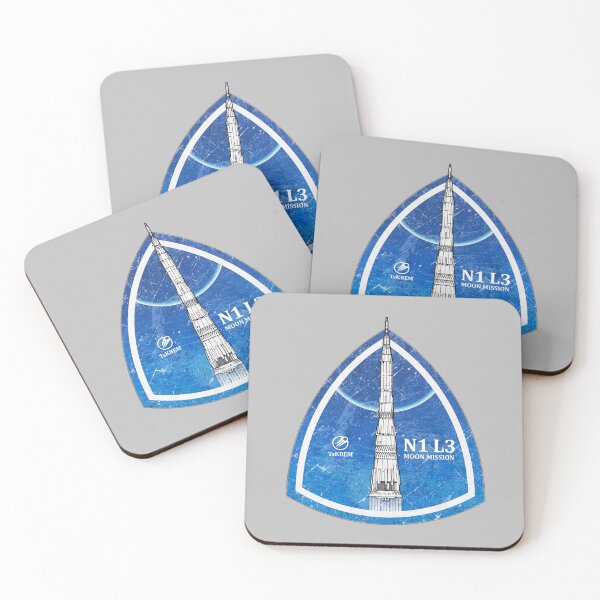 Item preview, N1 L3 Moon Mission Commemorative Badge designed and sold by BGALAXY.