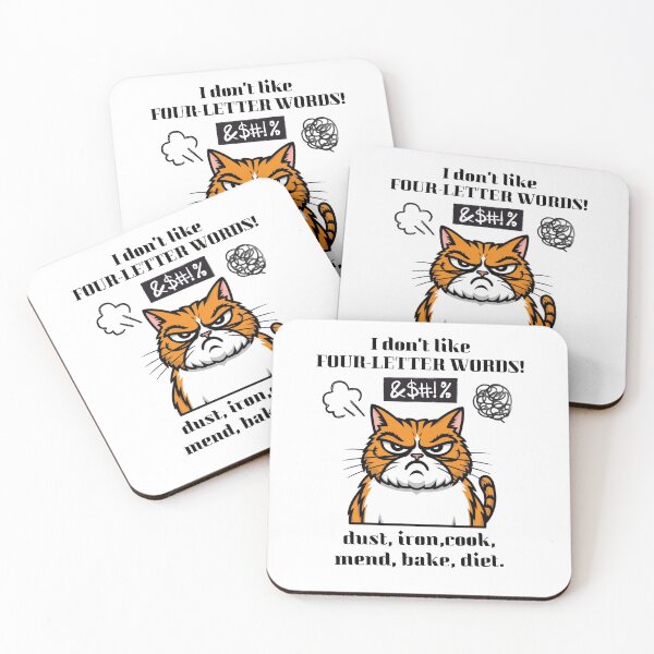 Item preview, 4 Letter Words designed and sold by Loki The Legend.