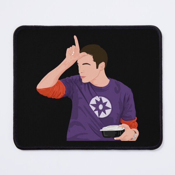 Aperçu de l'œuvre Sheldon Cooper créée et vendue par You Never Walk Alone.