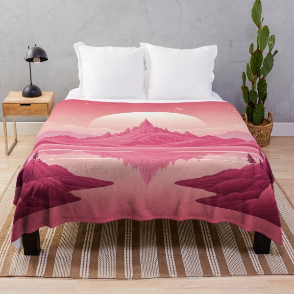Item preview, Reino del cuarzo rosa: un reflejo de montaña de ensueño designed and sold by REPTISLAV.