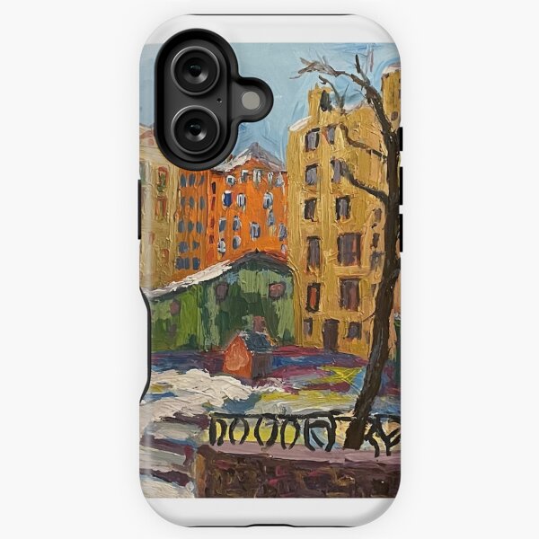 Aperçu de l'œuvre Maisons jaunes créée et vendue par Lucoviz88.