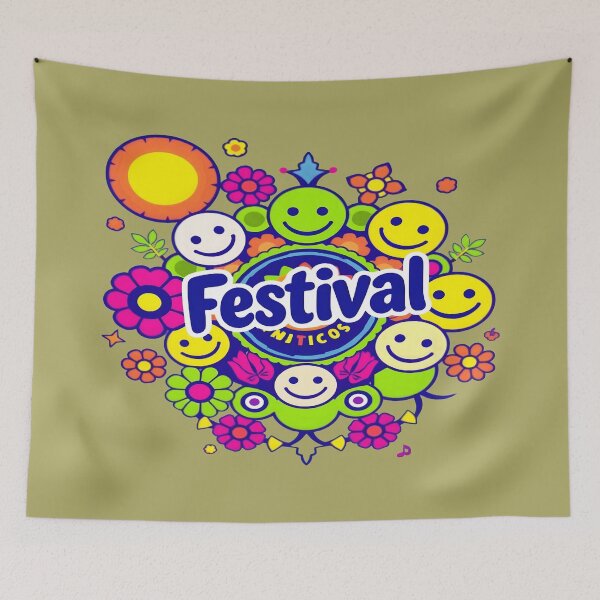 Item preview, Joyful Festival Vibes designed and sold by Dakson Design - Fantasy Art.