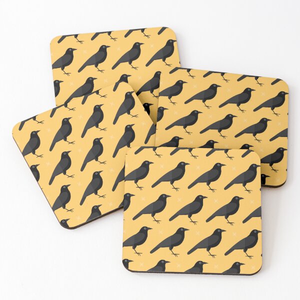 Item preview, Rooks on yellow designed and sold by reneesillus.