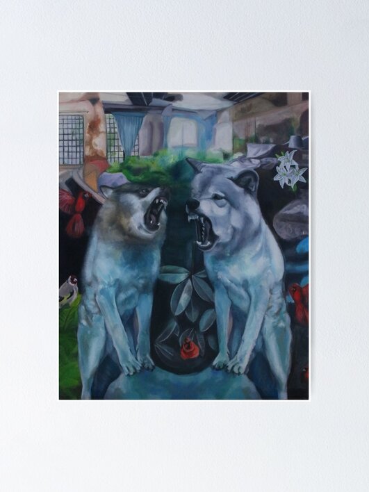 Thumbnail 1 of 3, Poster, The Annunciation designed and sold by maitesanchezart.