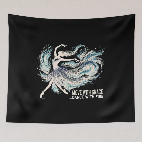 Item preview, Grace & Fire: Grunge Dance Art designed and sold by nbg2012.