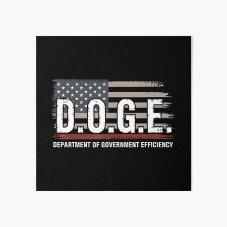 Artikel-Vorschau von Doge Department of Government Efficiency Lustige USA-Flagge, designt und verkauft von Thogadaremo.