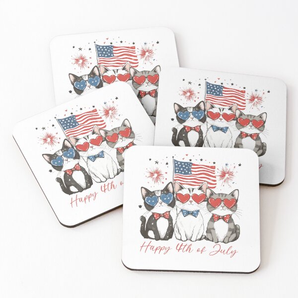 Item preview, Patriotic Cats, Fourth of July Cats, Usa-themed Cat designed and sold by Benjaminerickso.