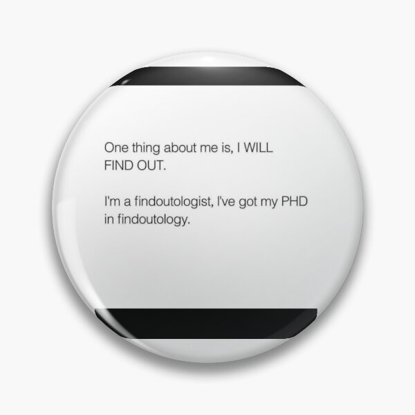 Item preview, Findoutologist designed and sold by Every Knee.