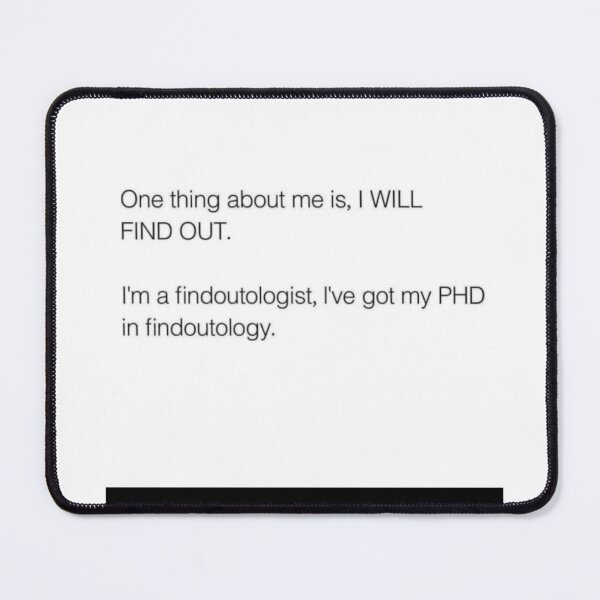 Item preview, Findoutologist designed and sold by Every Knee.